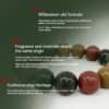Artisanal Five-Elements Fragrance Bead Bracelet in Natural Ingredients