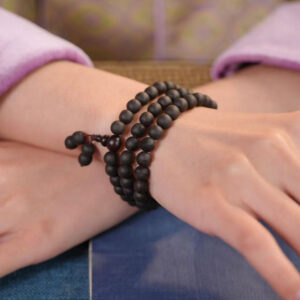 Spring's Promise in the Snow incense beads: Collectible-grade plain circle handcrafted from selected natural materials.