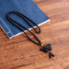 1 Die Lian Hua incense beads: Collectible-grade plain circle handcrafted from selected natural materials.