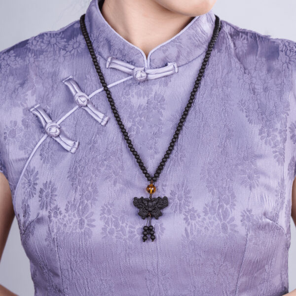 4 Die Lian Hua incense beads: Collectible-grade plain circle handcrafted from selected natural materials.