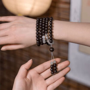 Rising steadily to greater heights incense beads: Collectible-grade plain circle handcrafted from selected natural materials.