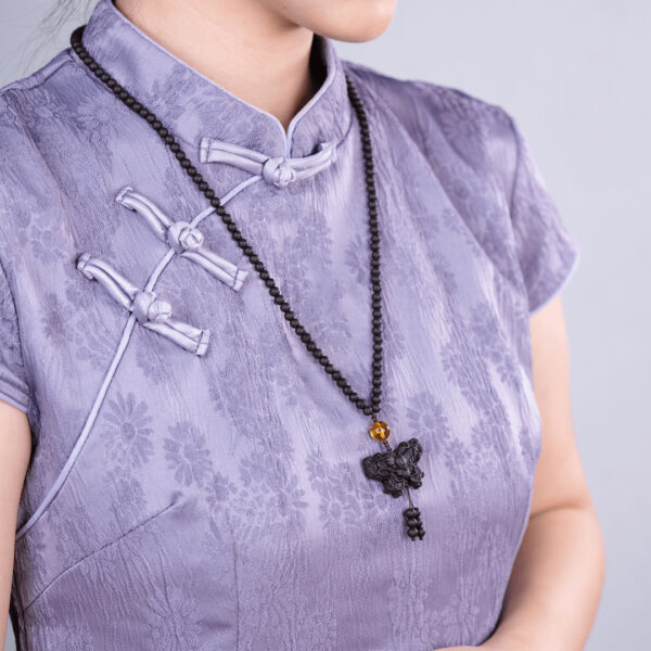 5 Die Lian Hua incense beads: Collectible-grade plain circle handcrafted from selected natural materials.