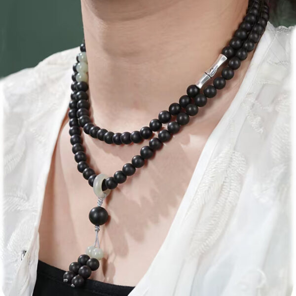 Rising steadily to greater heights incense beads: Collectible-grade plain circle handcrafted from selected natural materials.